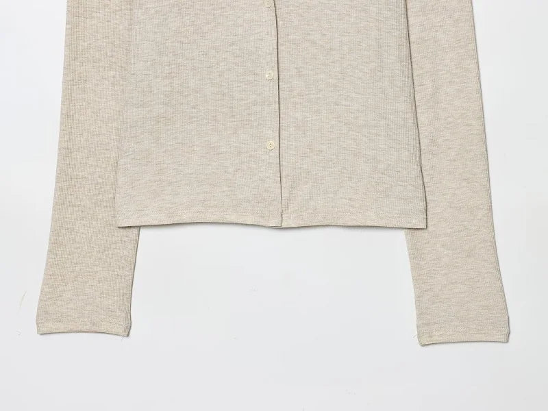 MUJER Lace Cropped Jacket Women Tops Vintage Knit Demi-season Jackets for Women Button up Women's Coats Office Knitted Cardigan