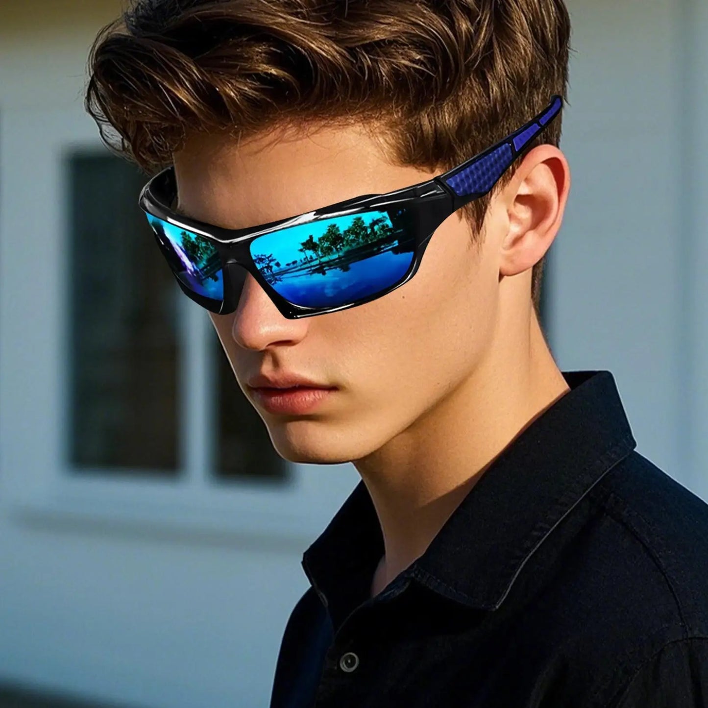 Fashion Sports Sunglasses Polarized UV Protection Personalizeds Glasses Frame Men's And Women's Eyewear Outdoor Cycling Sunglass