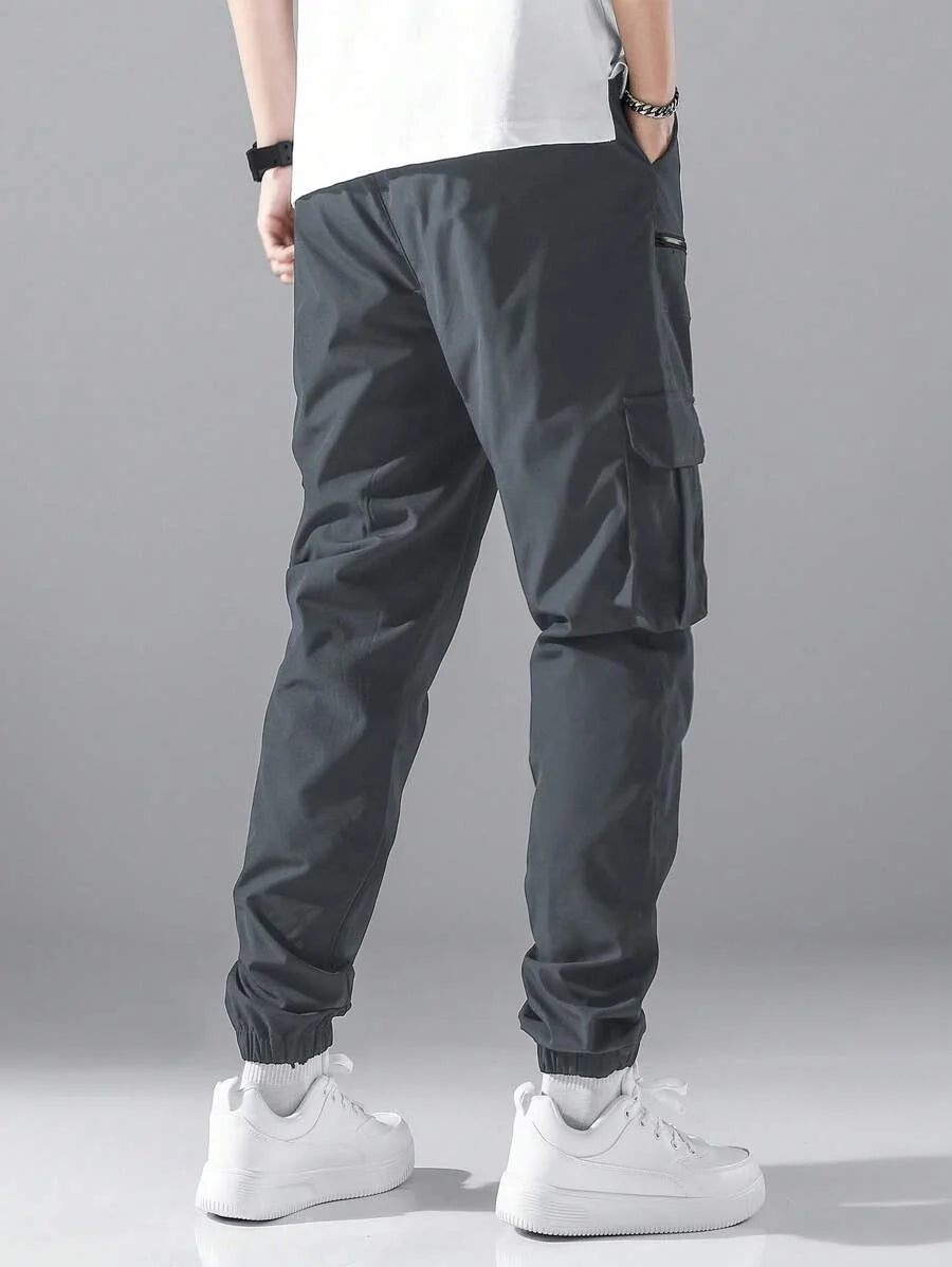 Men's Casual Workwear Pants Outdoor Long Trousers Loose Fashionable New Style Comfortable Breathable Fashion Casual Trousers