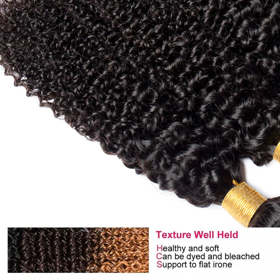 Kinky Curly Bundles Deep Brazilian Weaving Bundles Remy Hair Extension Natural Long Hair 30 Inch Bundle Cheap Human Hair Bundles