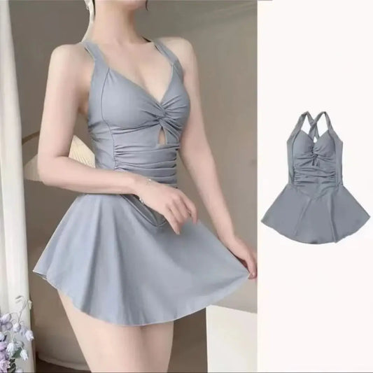 High Waist Women Beach Wear Swim Skirt Waterproof Sun Protection Beach Swimwear Pretty Swim Suit Summer Beach Dress Summer