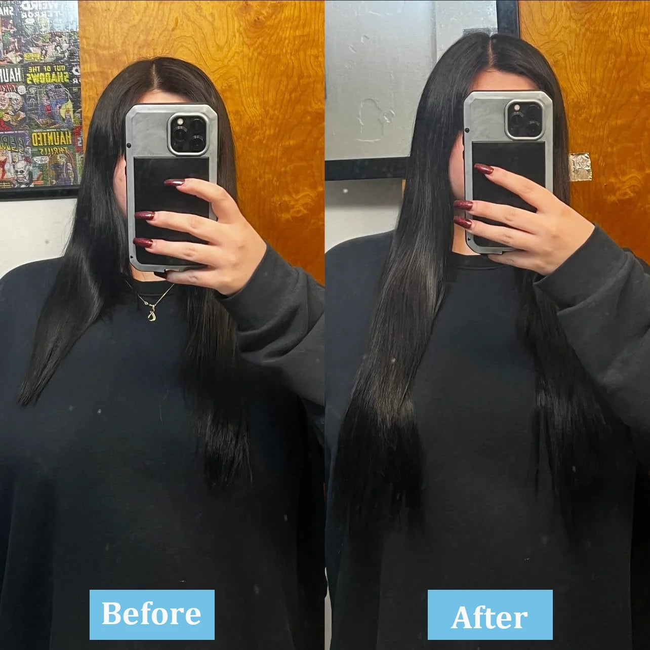 Tape In Hair Extensions Remy 100 Human Hair Straight Seamless Skin Weft Tape Hair Extensions Natural Black Hair For Women