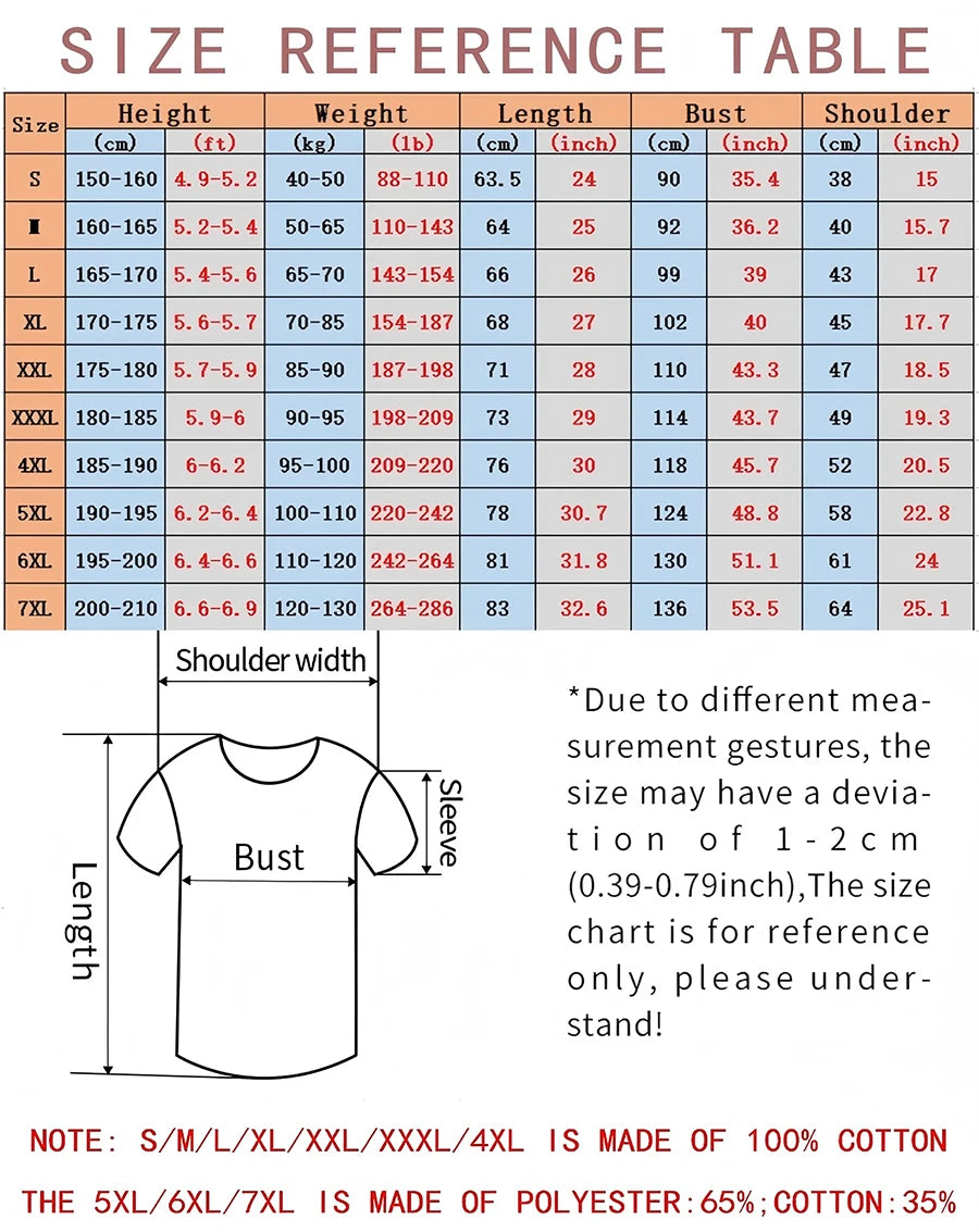 S-5XL Harajuku Kawaii Animal Printed 100% Cotton T-Shirt, Lightweight Round Neck Short Sleeve Tee, Unisex Casual Wear
