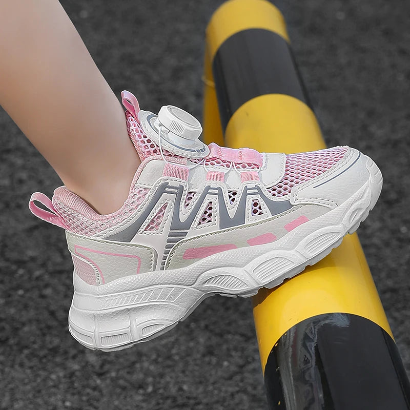 Children Casual Shoes for Girls Breathable Mesh Sneakers for Kids Summer Comfortable Outdoor Walking Shoes Fashion Sports Shoes