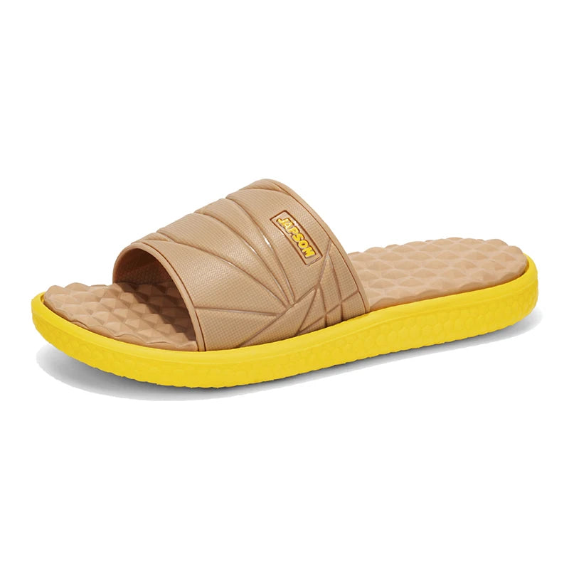 Summer Men Big Size Indoor EVA Massage Slippers Men's Slides House Room Home Shoes Soft Slipers Chausson Homme Pantoufle 48 49