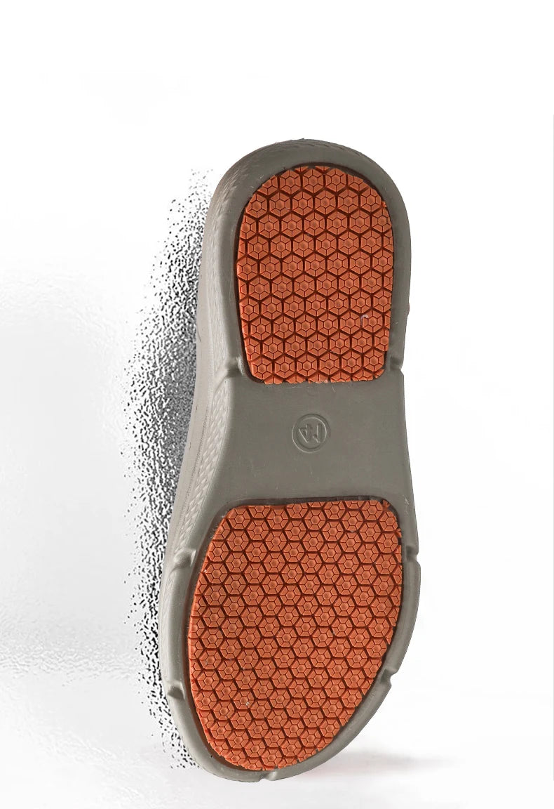 Summer Chef Shoes Anti Slip and Oil Proof Work Shoes Casual Lazy Slippers Soft Comfortable Beach Slippers Sandals Garden Shoes
