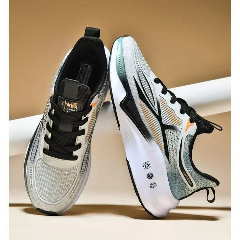 Cheap Summer Men Breathable Sport Shoes Professional No Slip Damping Men Running Sneakers Luxury Tenis Training Shoes Zapatillas