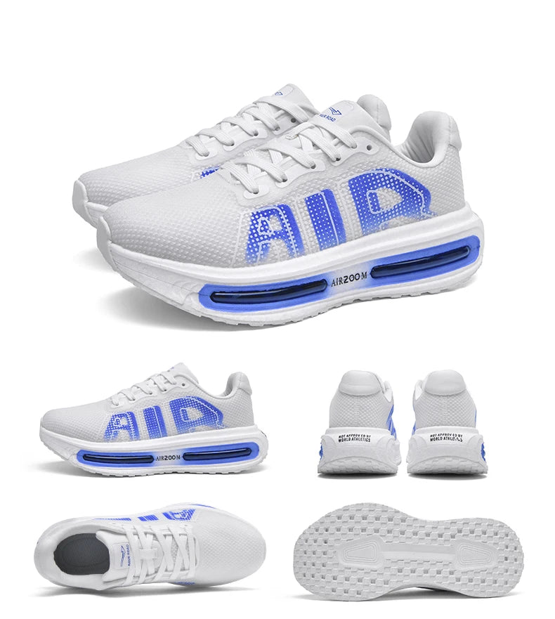 Men Running Shoes Carbon Plate Marathon Speciality Sports Breathable Lightweight Women's Comfortable Nonskid Leisure Sneakers