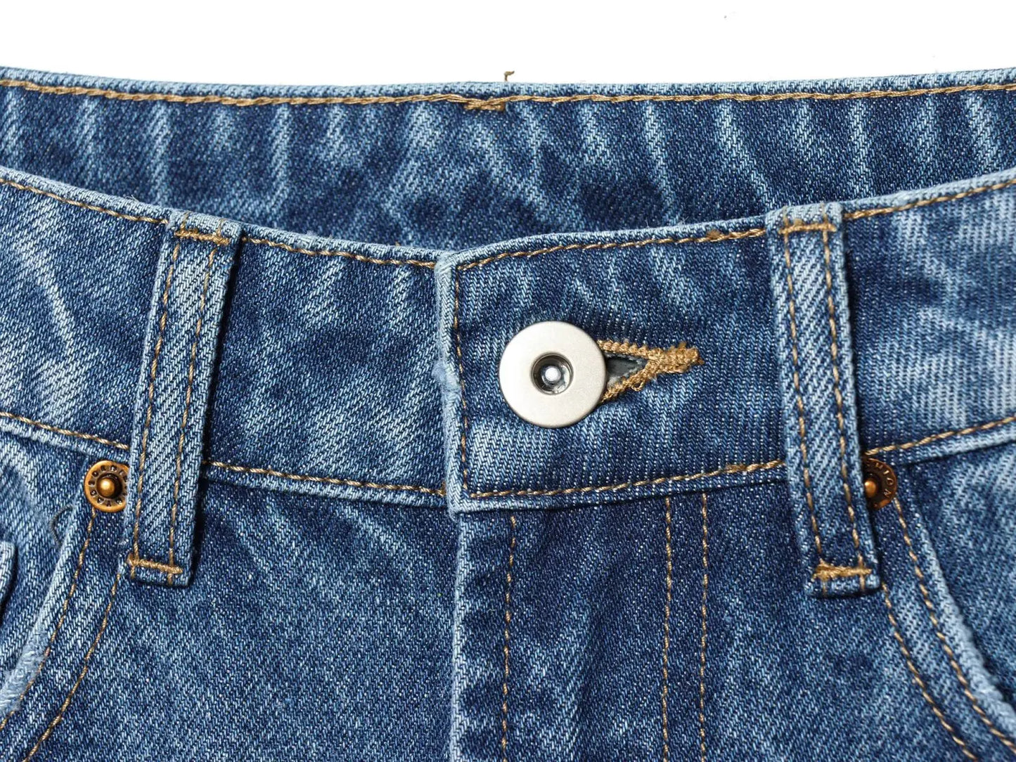 HH Women Fashion Baggy Straight Jeans Casual Loose Mid Waist Denim Pants Autumn Female High Street Chic Trousers Jeans