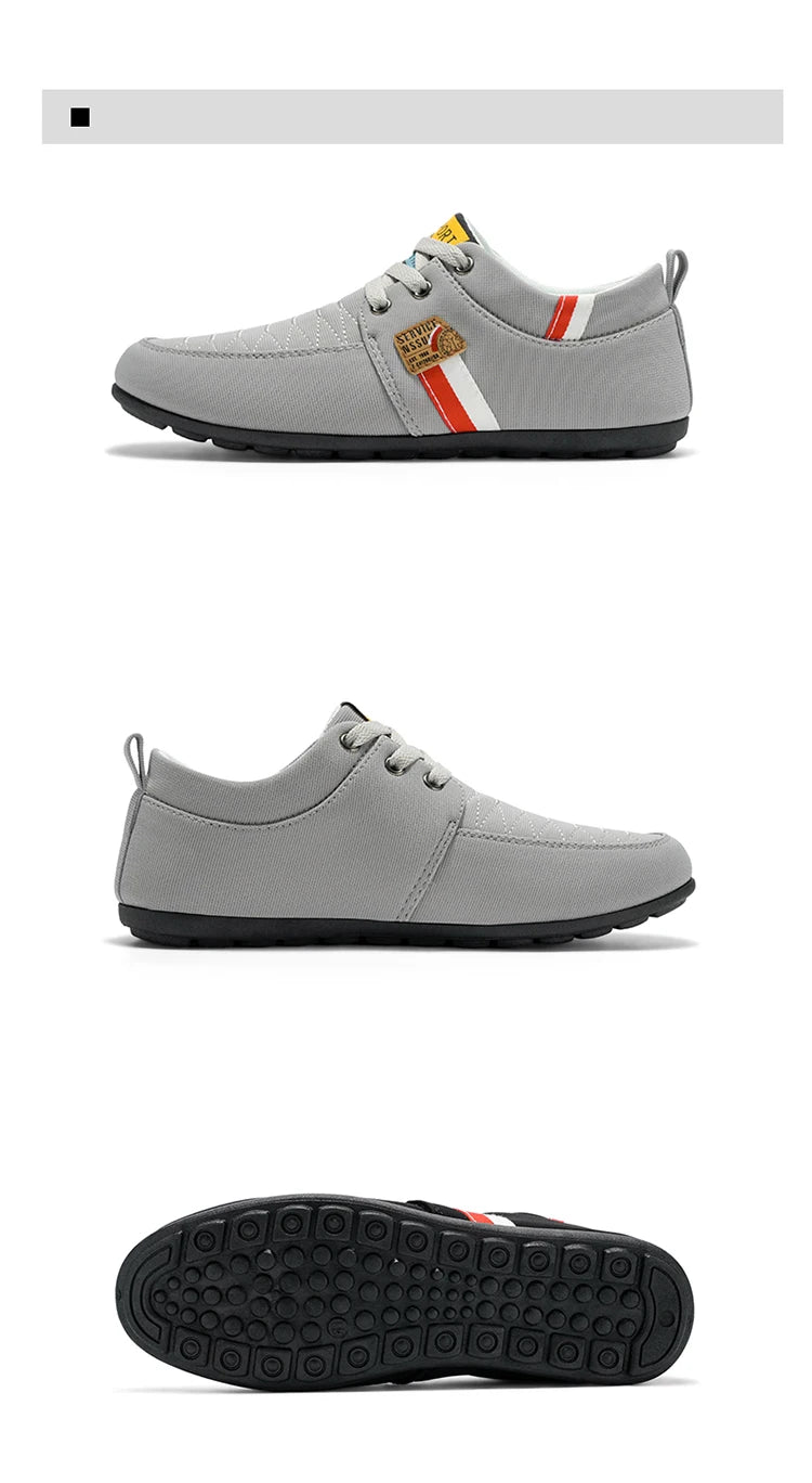 Men's Shoes New Style 2026 Spring and Autumn Flat Lightweight Sports Fashion Versatile Soft-Soled Casual Shoes Men's Simple Breathable Men's Shoes
