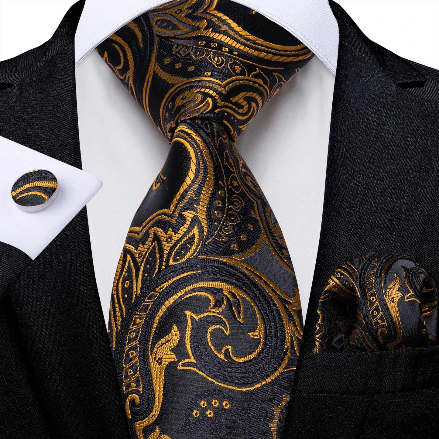 Dark Red Plaid Silk Ties for Men Classic 8cm Business Wedding Party Accessories Pocket Square Cufflinks Gift DiBanGu Dropship BAZAARHUBO