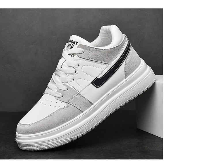 Genuine Leather Height Increasing Elevator Shoes Men Woman Height Increase Shoes 6cm 8cm 10cm Man Sneakers Sport Casual Shoes