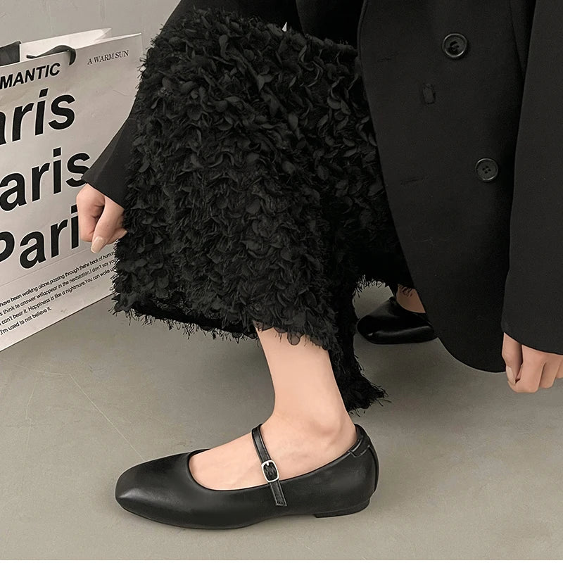 Leopard Print Women Loafers Flats Fashion Shallow Shoes 2026 Spring Ladies Elegant Soft Sole Mary Jane Shoes