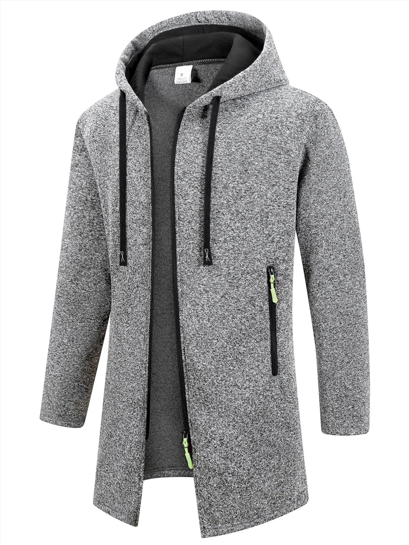 Men's Hoodies Jacket Long Sleeve Sweatshirts Zipper Hooded Jacket Mens Oversize Winter Top Jacket Coat Warm Streetwear