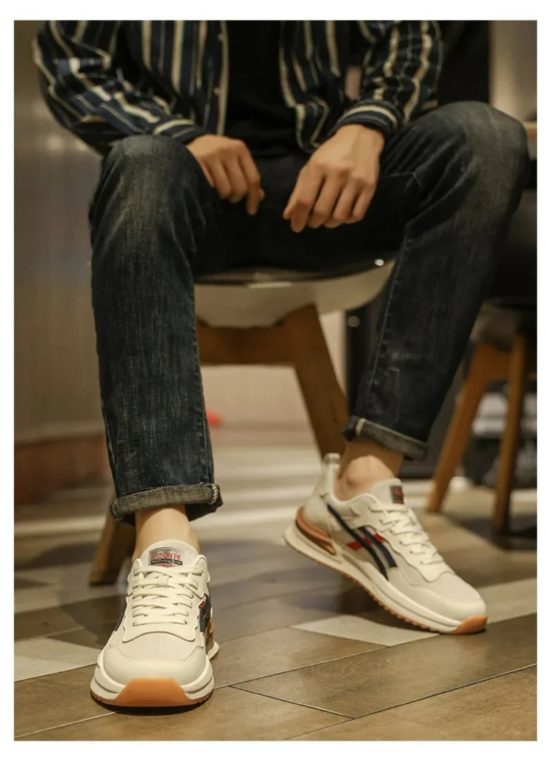 Running Shoes Men's Wear-Resistant Lightweight Breathable Original Luxury Shoes for Men Non-Slip Male Sneaker Zapatillas Mujer