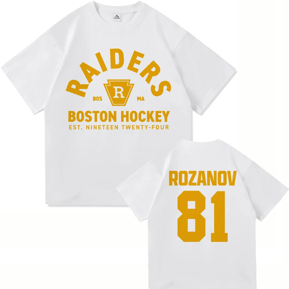 24 Hollander Montreal Voyageurs ClubT Shirt Fashion Men/Women TV Heated Rivalry Ilya Rozanov 81 T-Shirt High Quality Tees Shirts