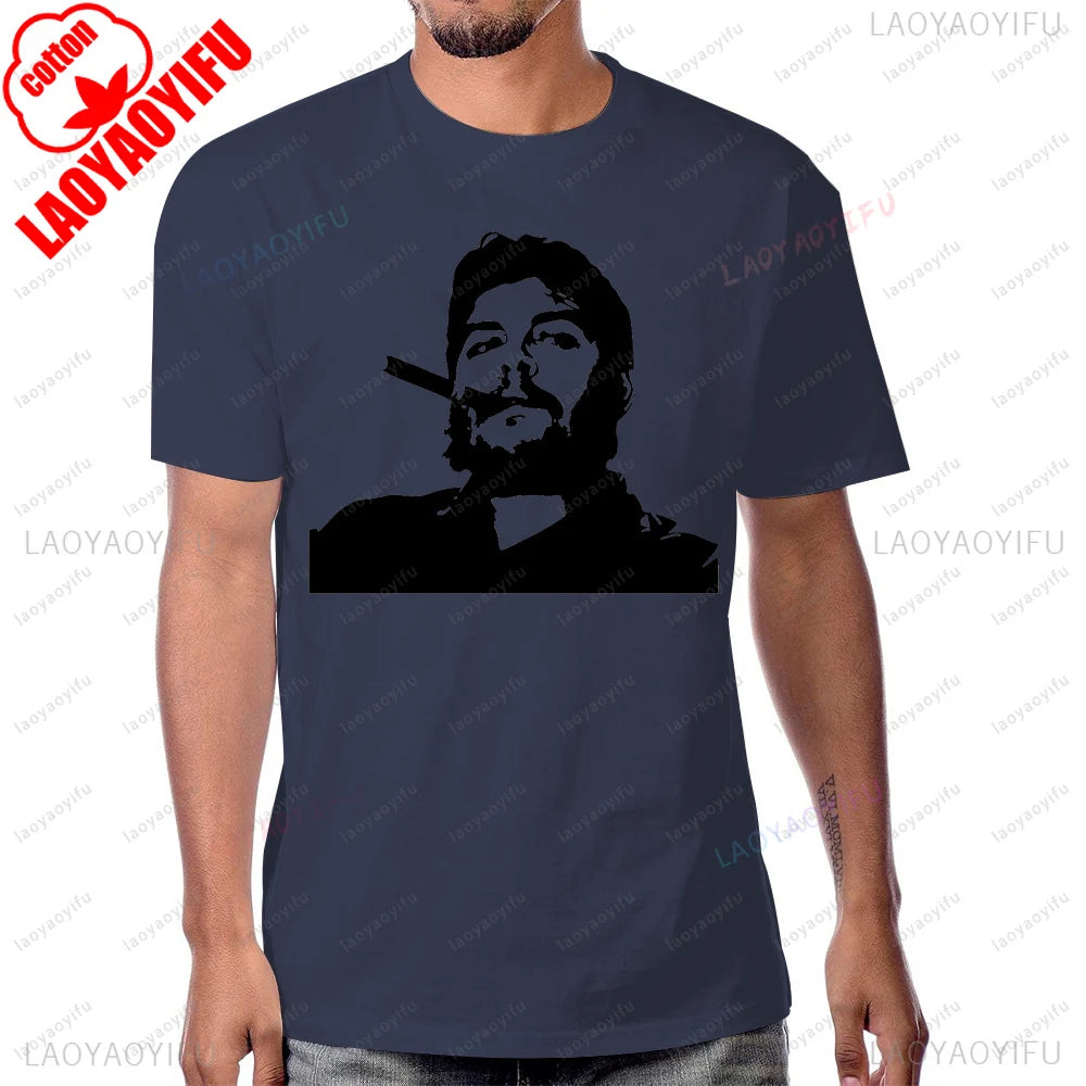 Red Star Soviet Che Guevara Revolution CCCP USSR RETRO Graphic T Shirts Woman Man Vintage Style T-shirt High Quality Cotton Tops