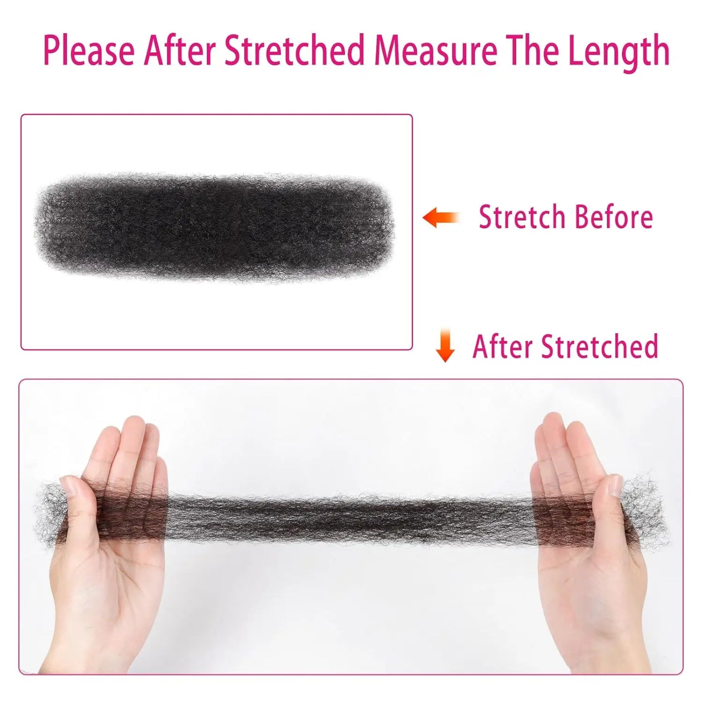 Afro Kinky Curly Bulk 4C Human Hair 10-18 Inch 30g 50g/pack Soft for Mini Twist Braids Dreadlocks Extensions Locs Repair