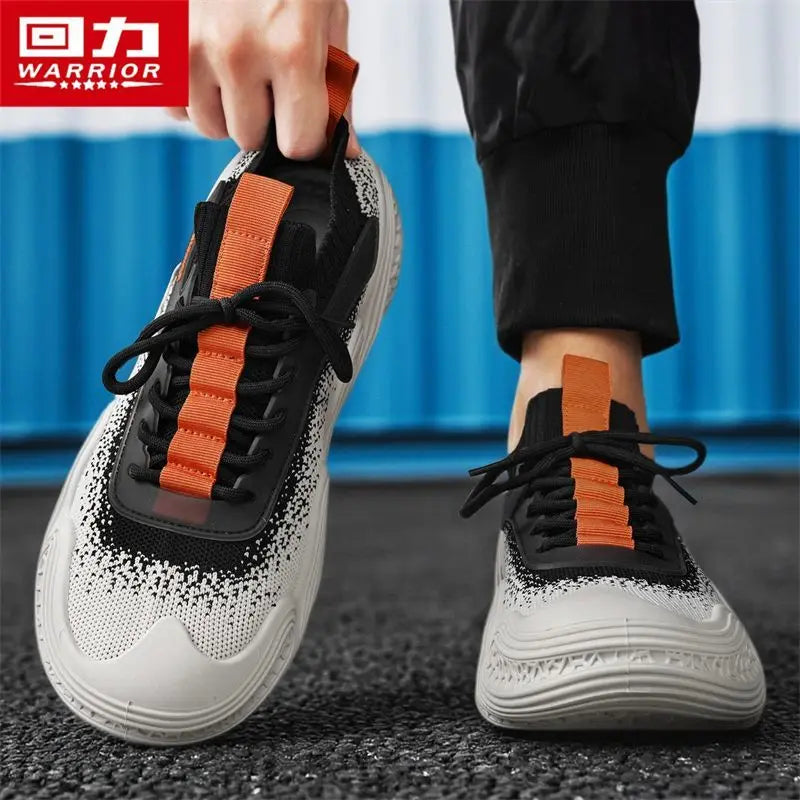 Warrior Original Brand Sports Shoes Summer Breathable Mesh Lightweight Running Shoes Wear-resistant Non-slip Casual Sneakers