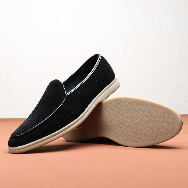 Fashion Men's Casual Shoes Men Horsebit Loafers Moccasins Mens Party Wedding Shoe Light Comfortable Driving Flats