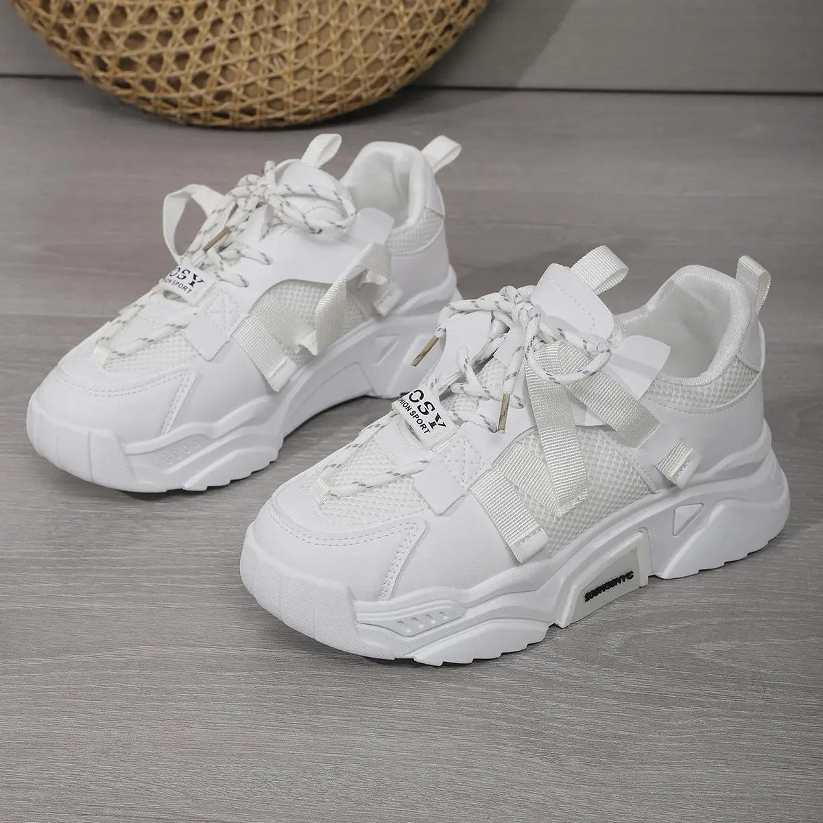 New Purple Sneakers Women Platform Casual Shoes Women Sneakers Breathable Comfortable Thick Sole Sneakers Women Designer Shoes