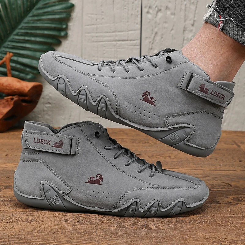 Leisure Men's Boots High-quality Stitching Soft Sole Comfortable Breathable Non Slip Durable Upper Cycling Couple Platform Boots