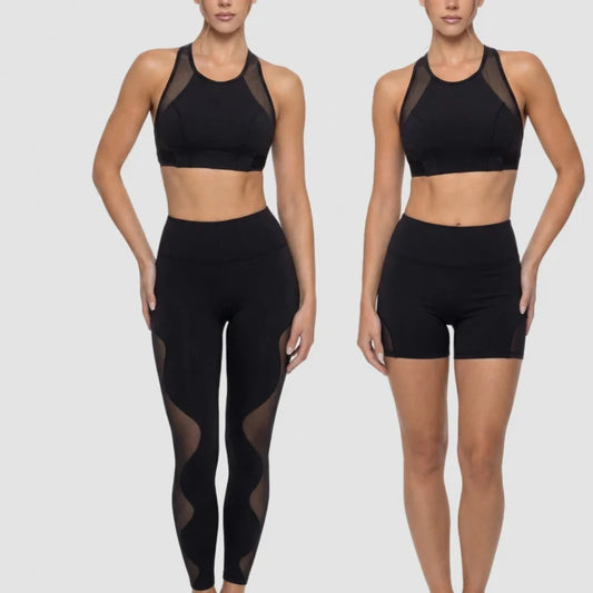 Sports Vest Slim Fit Women's Gym Kit Vacation Sexy Outfits Workout Top Pilates Training Yoga Set Fitness Jogging Two-piece Sets