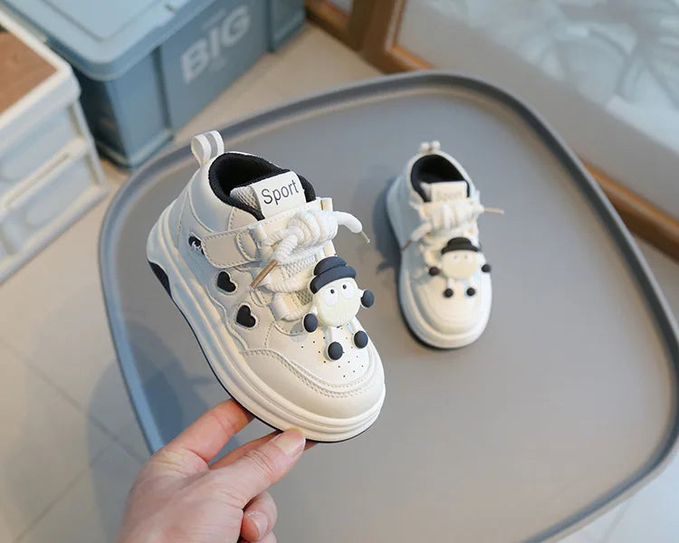 Kids Cartoon Casual Shoes Fashionable Children's Sneakers Boys and Girls Non-slip Sports Shoes Outdoor Non-slip Breathable Shoes