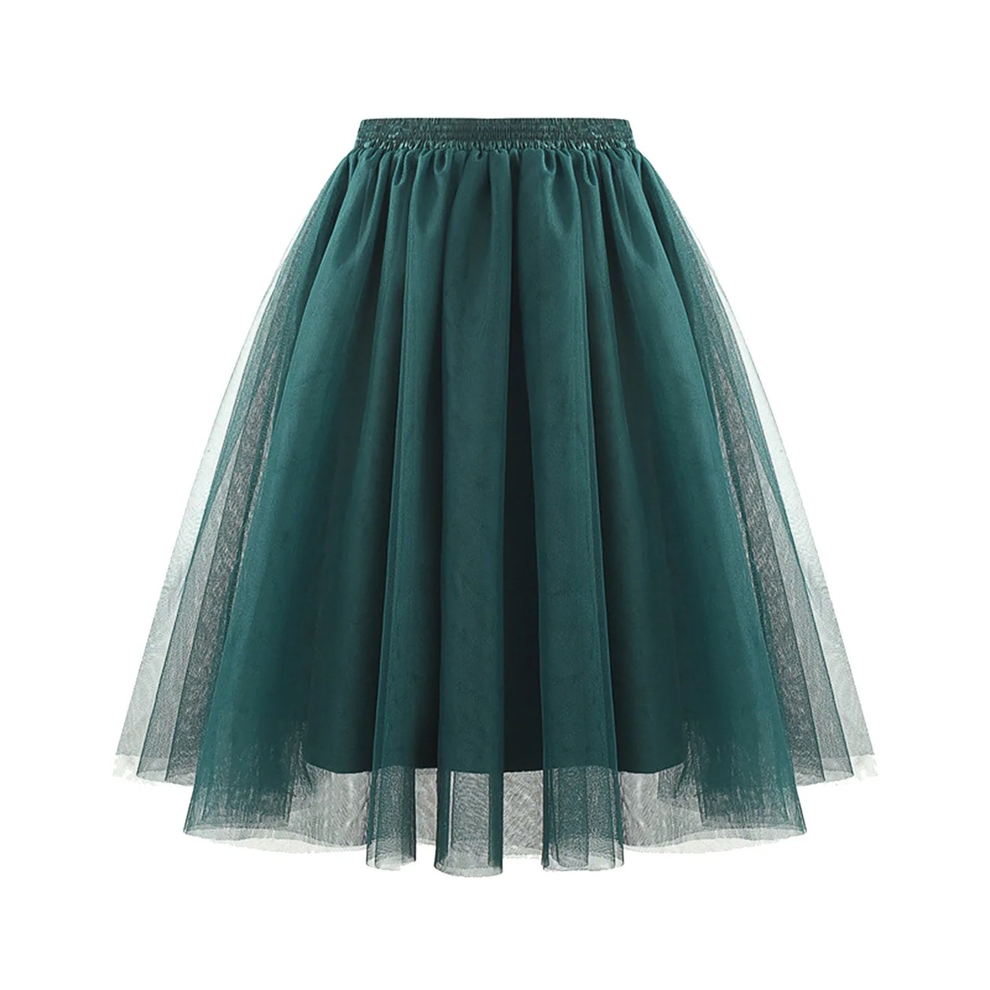 Tutu Skirt For Women 50s Skirt Retro Party Tulle Ballet Rockabilly Petticoat Underskirt Dance Dress Cosplay Mesh Skirt