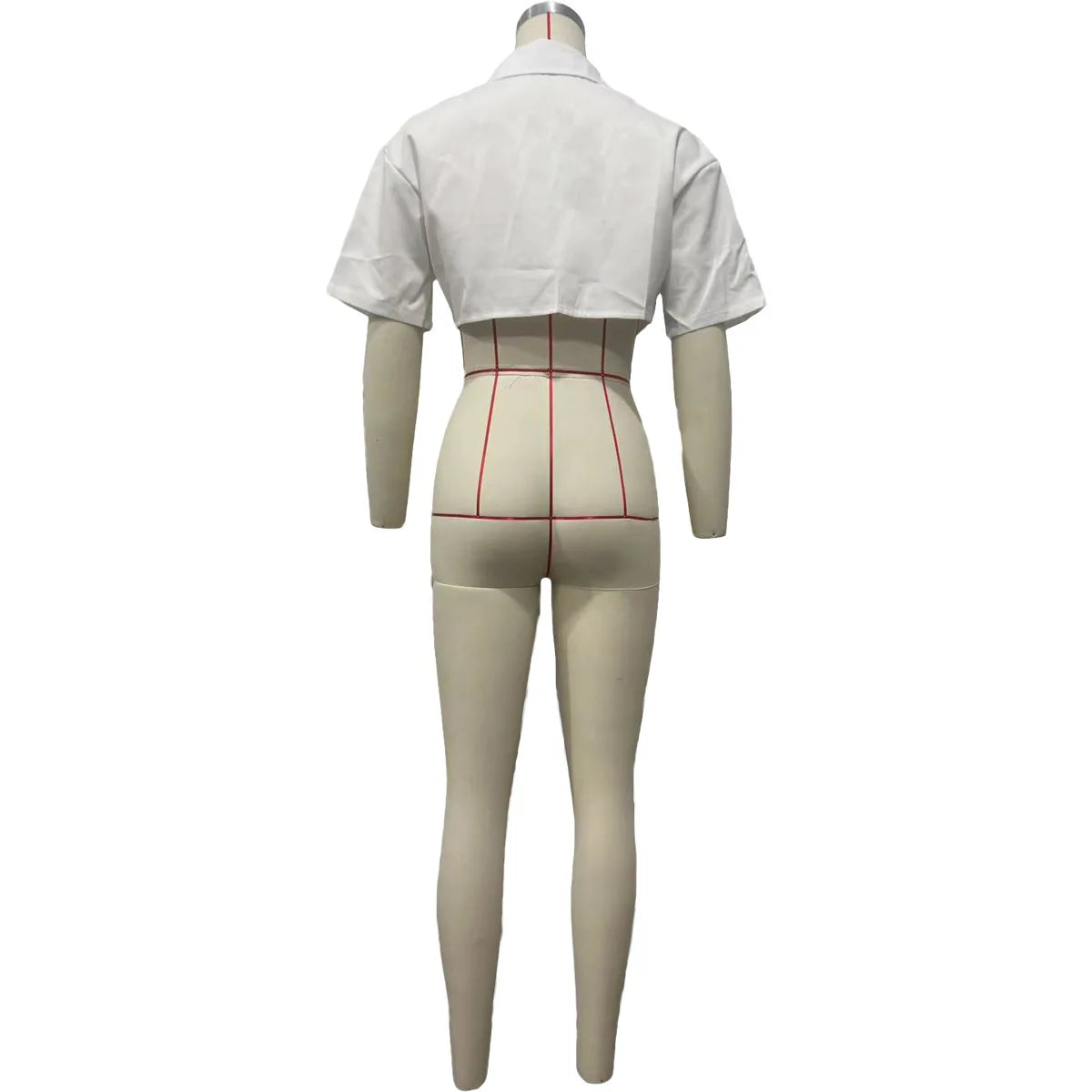 CM.YAYA Summer Street Women Shirts Fashion Single Breasted Pocket Front Irregular Short Sleeve Mini Blouse Holiday Shirt Tops