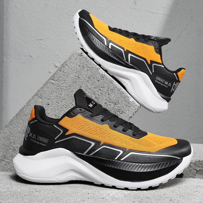 New Running Shoes Men Lace-up Walking Fashion Casual Leisure Loafers Brand Outdoor Jogging Breathable Sneakers Blade Comfortable