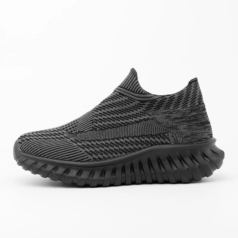 Men's Women Running Shoes Comfortable Slip on Sneakers Man Socks Shoes Lightweight Knit Breathable Casual Outdoors Sneakers