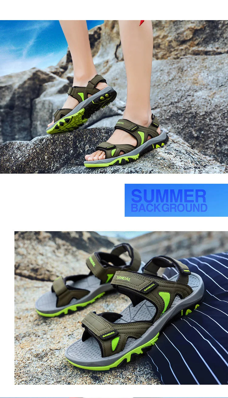 Shoes Men's Sandals Summer 2025 Outdoor Classics Walking Men Sandals Big Size 46 Gladiator Sandalias New Platform Water Footwear