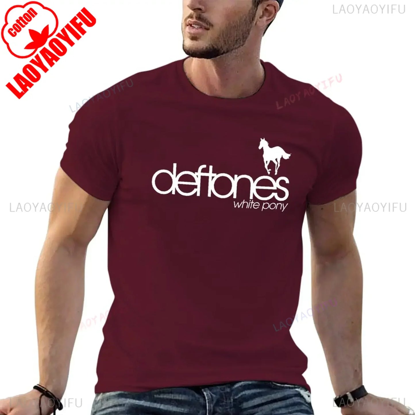 Deftones Band White Pony Adrenaline Grunge Graphic Unisex T-Shirt 90s Retro Alternative Metal Streetwear Concert Merch