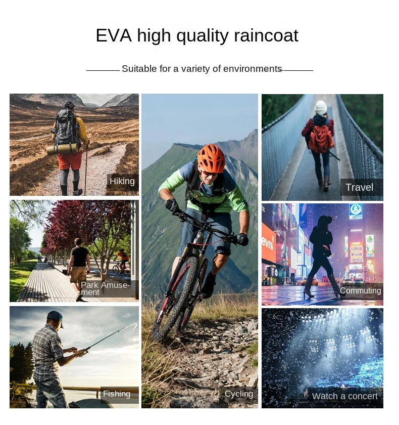 Raincoat Long Full-body Adult Wearing Men's Women's Electric Battery Car Single Riding Poncho