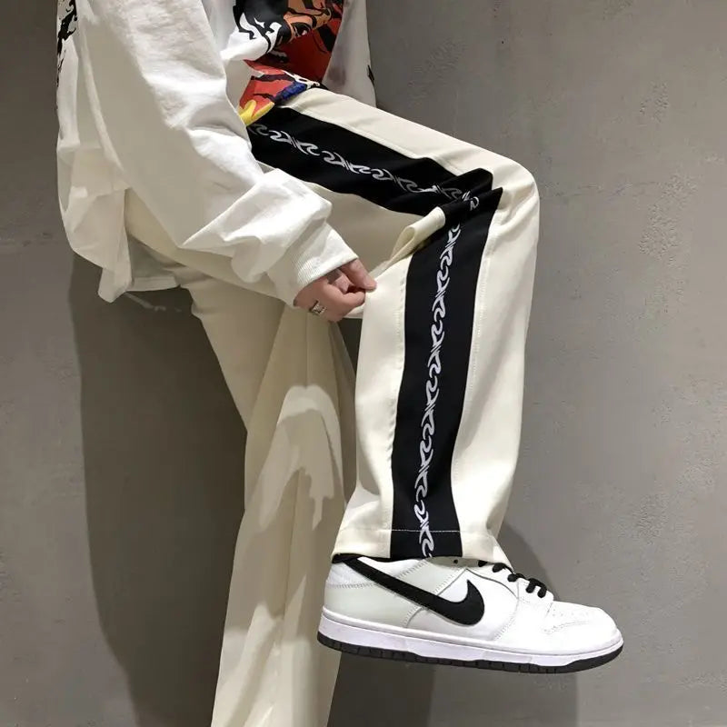 Men's Pants New Cool Male Summer New Fashion Mens Cozy Trousers Baggy Lightweight Casual Straight-leg Versatile Trend Pants