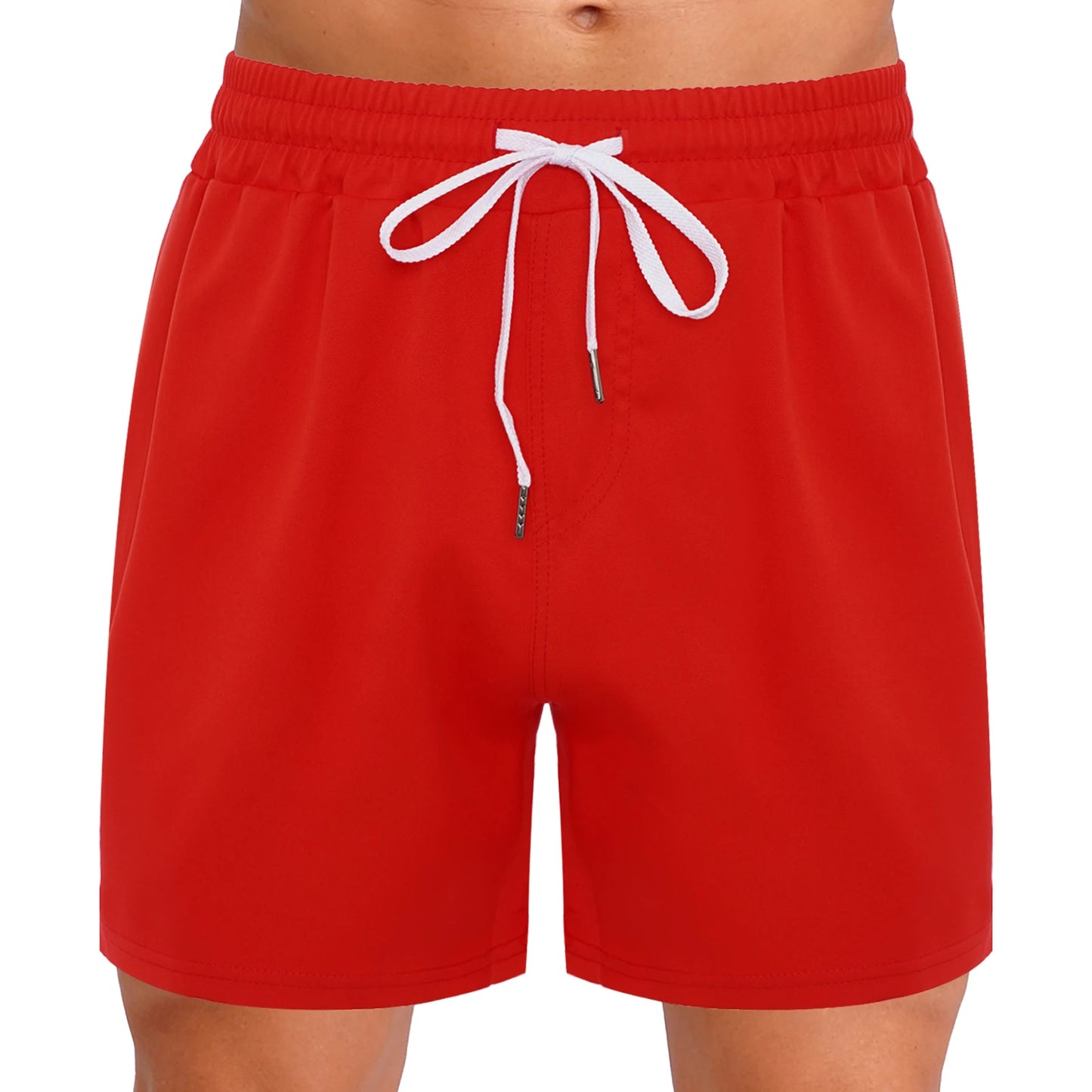 Mens Athletic Sports Shorts with Pocket Sides Invisible Zipper Quick-Drying Beach Shorts Workout Basketball Cycling Gym Fitness