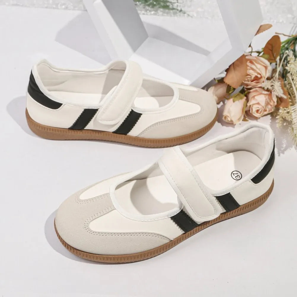 Women Sneakers 2026 New Fashion Solid Shallow Designer Shoes Spring Autumn Soft Soled Loafers Comfort Casual Female Sports Shoes