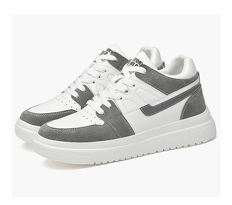 Genuine Leather Height Increasing Elevator Shoes Men Woman Height Increase Shoes 6cm 8cm 10cm Man Sneakers Sport Casual Shoes