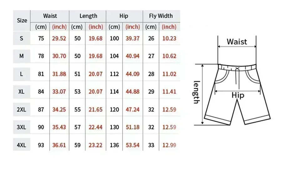 Men's Summer Loose Fit Casual Sports Shorts Are Very Suitable for Fitness Street Hiking Etc Suitable for Outdoor and Daily Wear