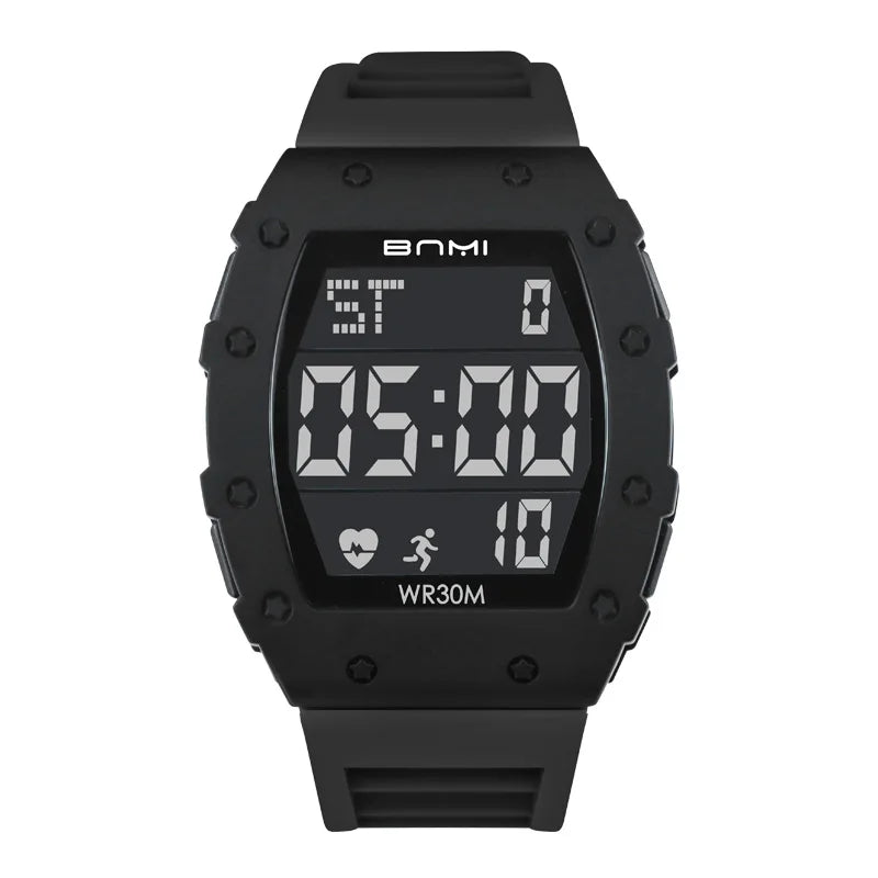 2025 Man Digital Watch Outdoor Sports Multifunctional Waterproof Shock Luminous LED Military Electronics Watch High-end Luxury