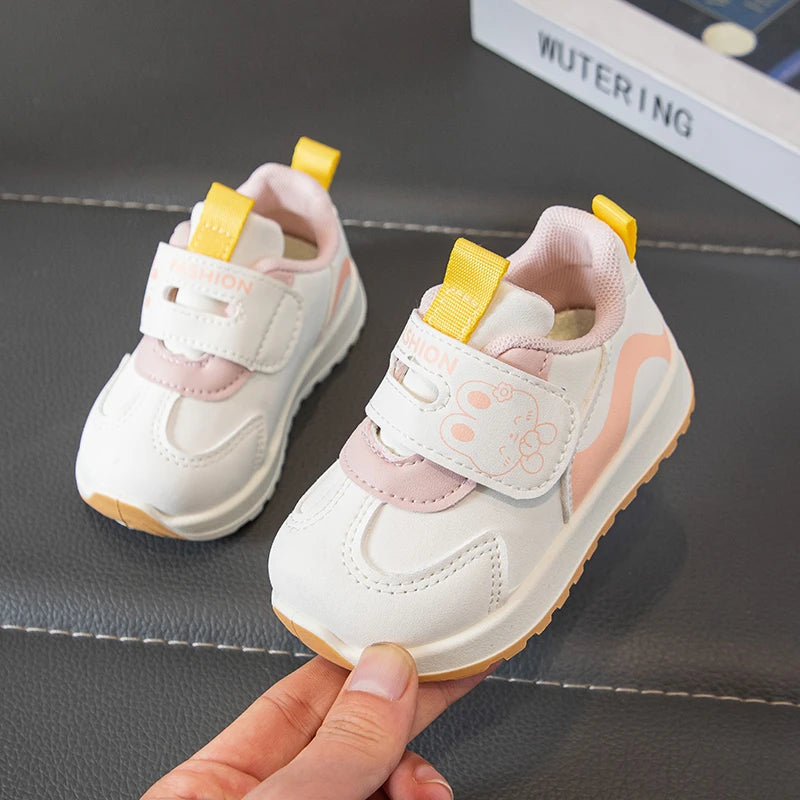 Kids New Fashion Cartoon Casual Shoes 2026 Breathable Non Slip Lightweight Comfortable Design Sneakers Girls Boys Outdoor Shoes