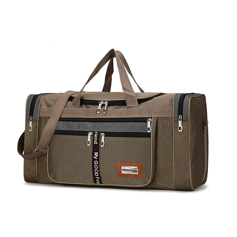 Women Men Nylon Travel Duffel Bag Carry On Luggage Bag Men Tote Large Capacity Weekender Gym Sport Holdall Overnight Bag Pouches