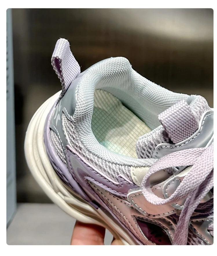Kids Casual Shoes for Girls Boys 2025 New Non-slip Breathable Mesh Toddler Running Sneakers Fashion Versatile School Sport Shoes