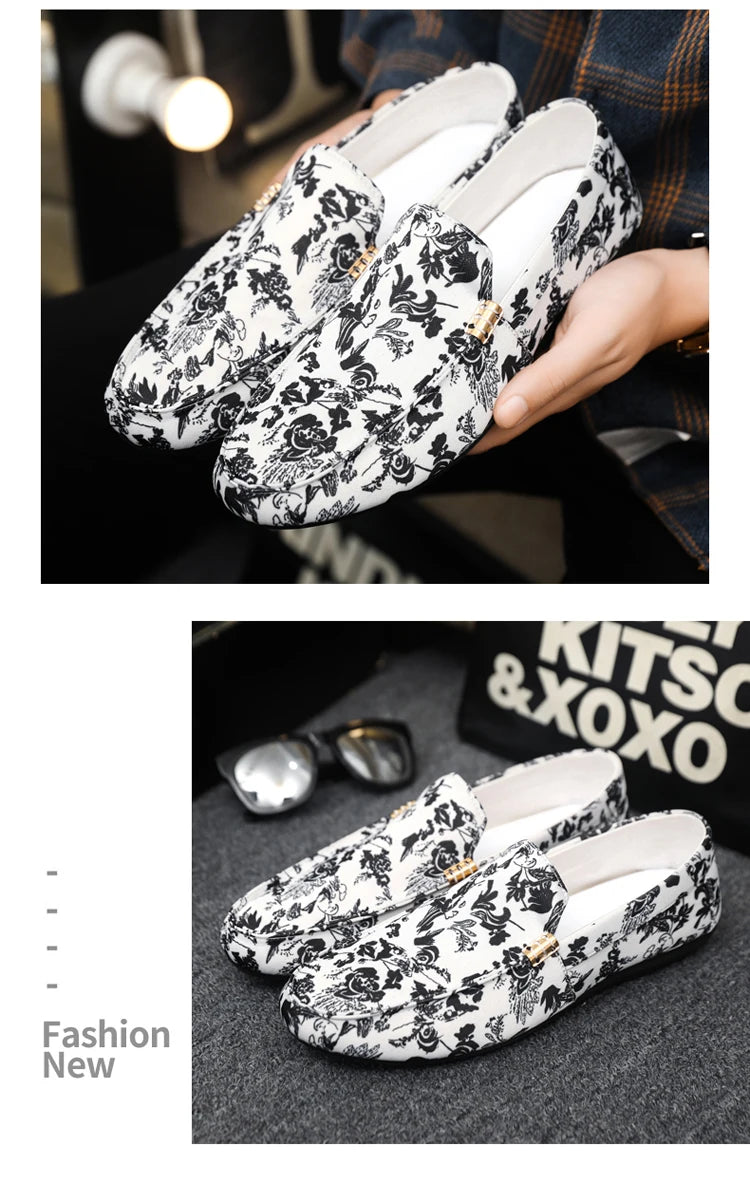 2026 Summer New Arrival Men's Chinese-Style Casual Shoes Minimalist Chinese-Style Loafers Retro-Chic Driving Shoes Work Shoes