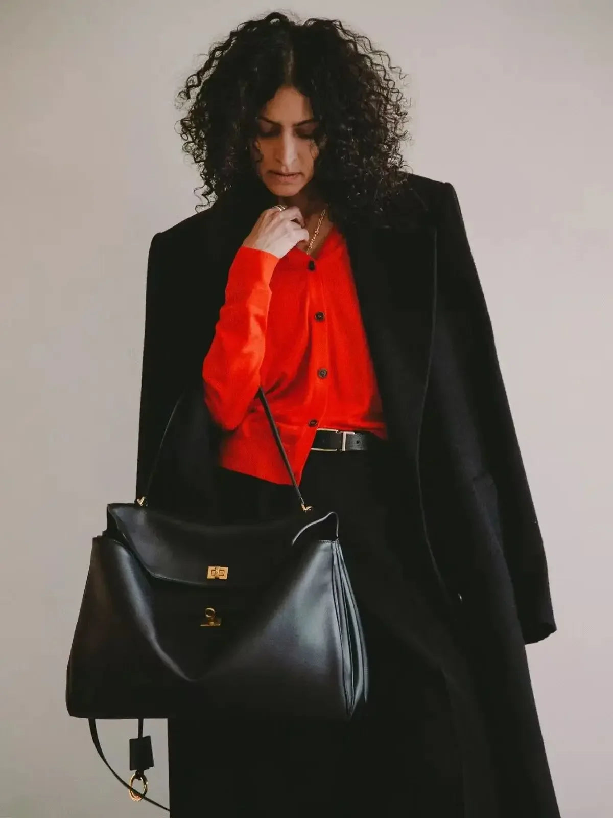 2026 large Genuine leather shoulder bag armpit top layer cowhide large capacity women's commuting high-end tote bag