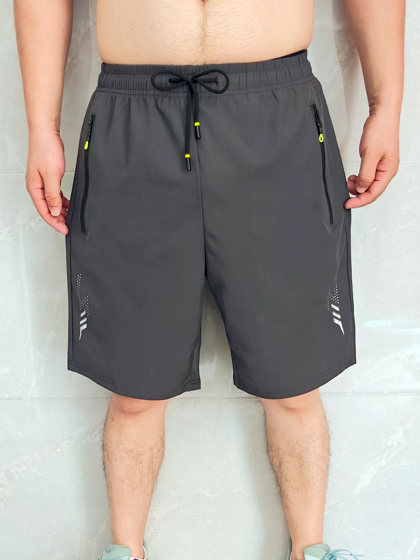[USA Size] Men'S Beach Quick Dry Running Sports Board Black Shorts New For 2025 Summer Casual Classic Oversize Pants Trouers