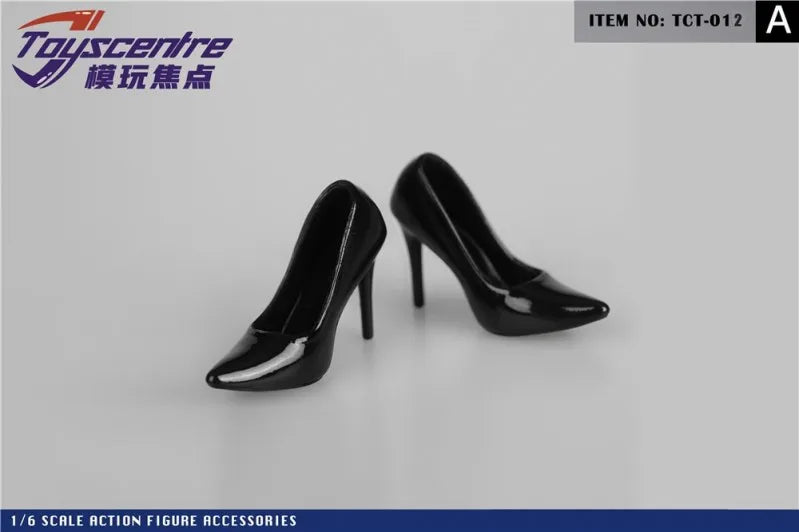Toyscentre TCT-029 TCT-020 1/6 Female High Heels Boots Hollow Shoes Model TCT-003 4 5 6 7 8 9Fit 12'' Soldier Action Figure Body