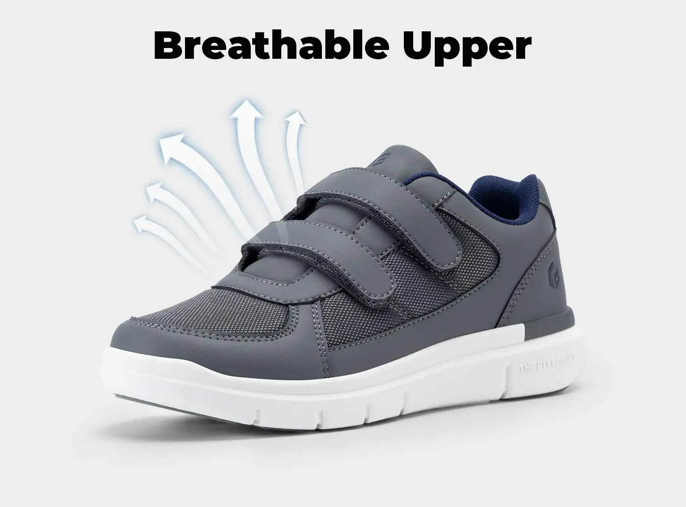 FitVille Mens Diabetic Shoes Extra Wide Width Diabetic Shoes for Men for Neuropathy Swollen Feet Shoes Pain Relief with Closure