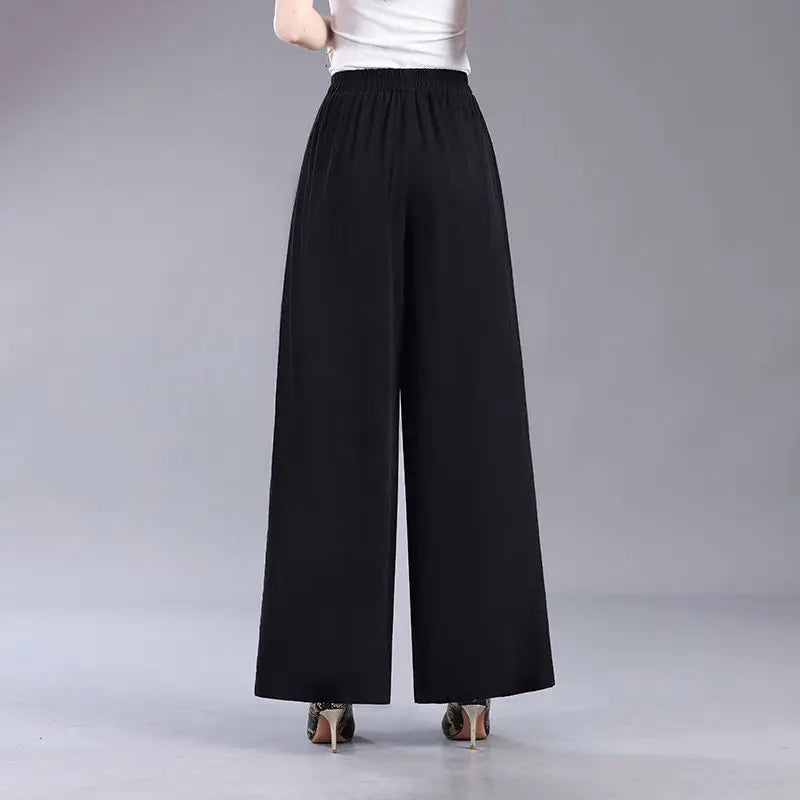 Female Trousers Skirt Korean Fashion G Classic Harajuku 90s Comfortable Stretch High Quality Clothing Embroidery Women's Pants